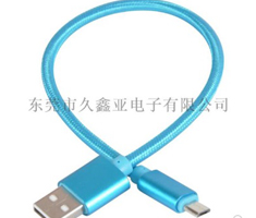 USB铝合金壳尼龙数据线